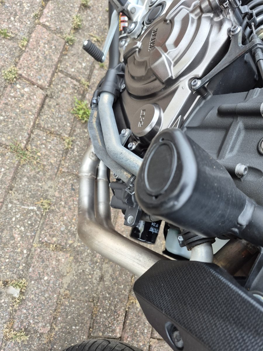 Yamaha MT07 uit 2014 met veel extra's
