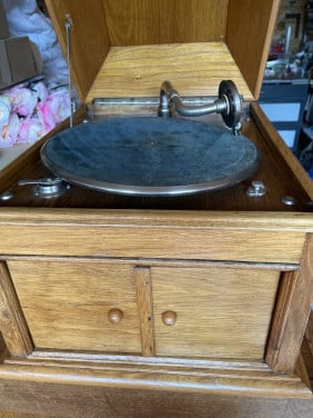 Antieke Hansa grammofoon-ca1930 - Decoratief zeldzaam