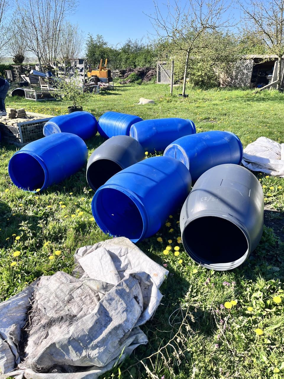 Vaten gebruikt voor voedsel GRATIS af te halen