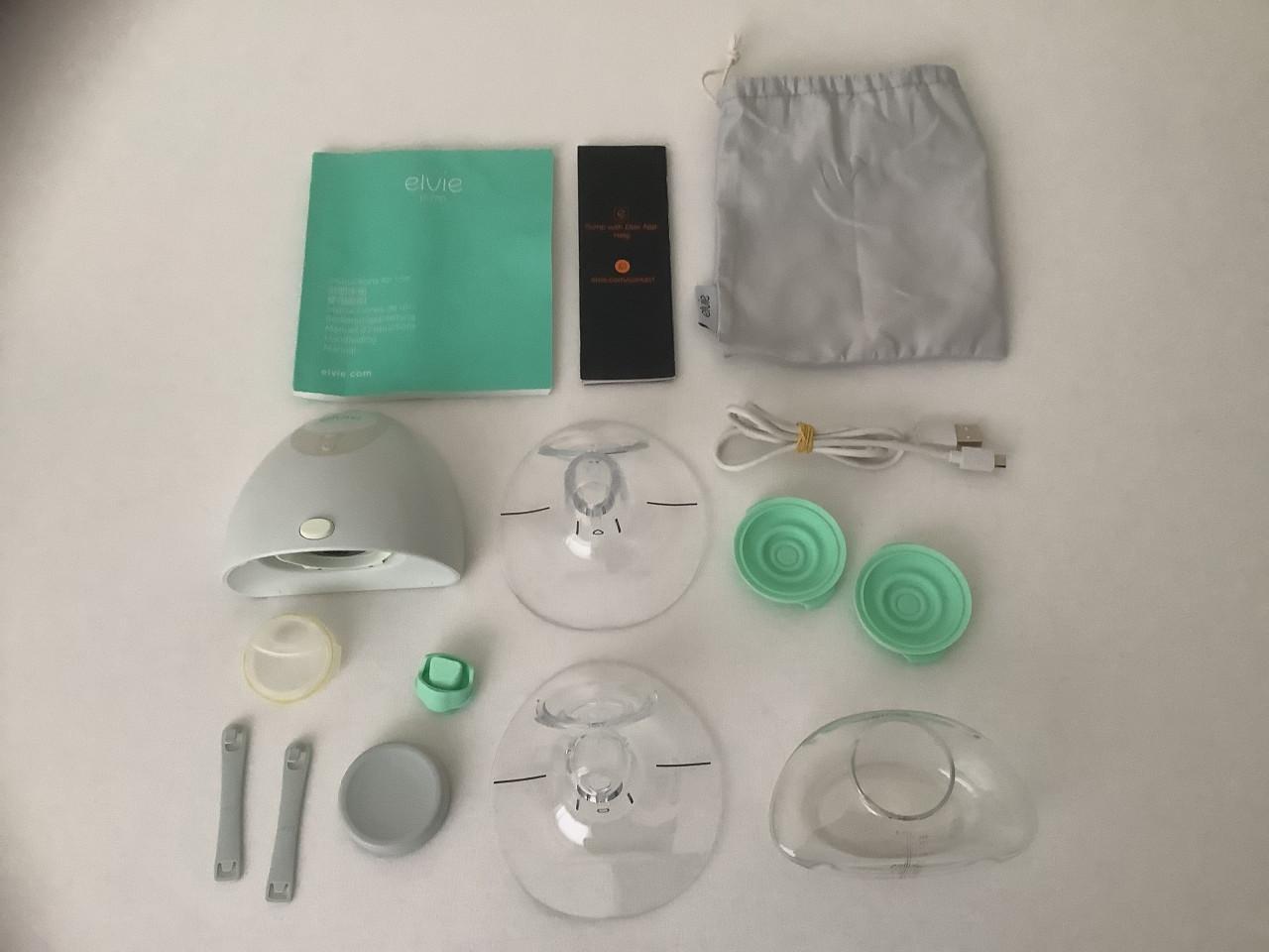 Elvie Single Elektr. Borstkolf - Geluidloos, Draadloos en Handenvrij