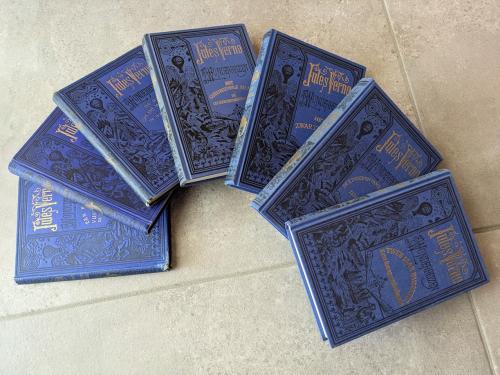 7 Boeken van Jules Verne