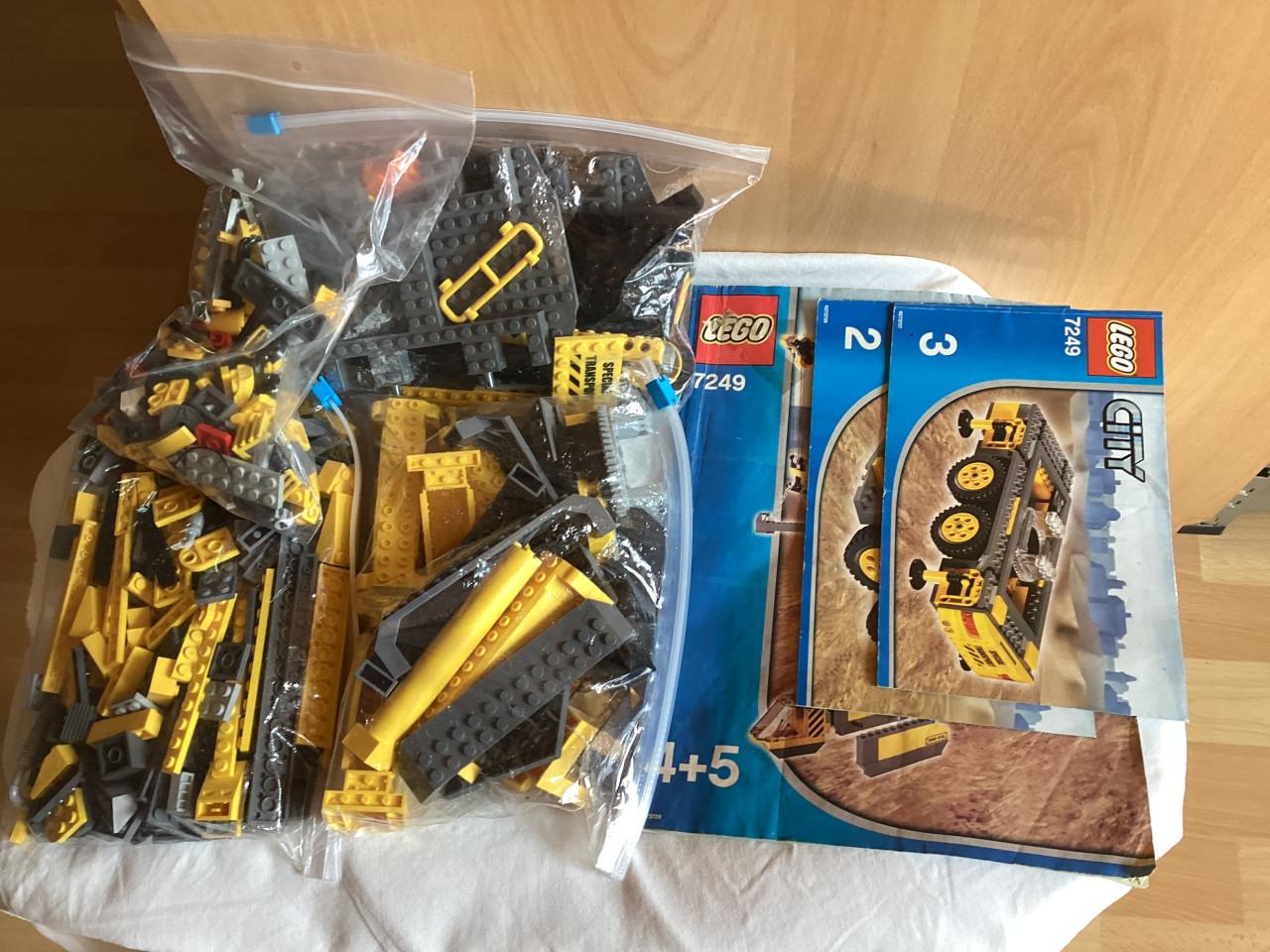 Lego City XXL Kraanwagen, set nr. 7249. In goede staat .