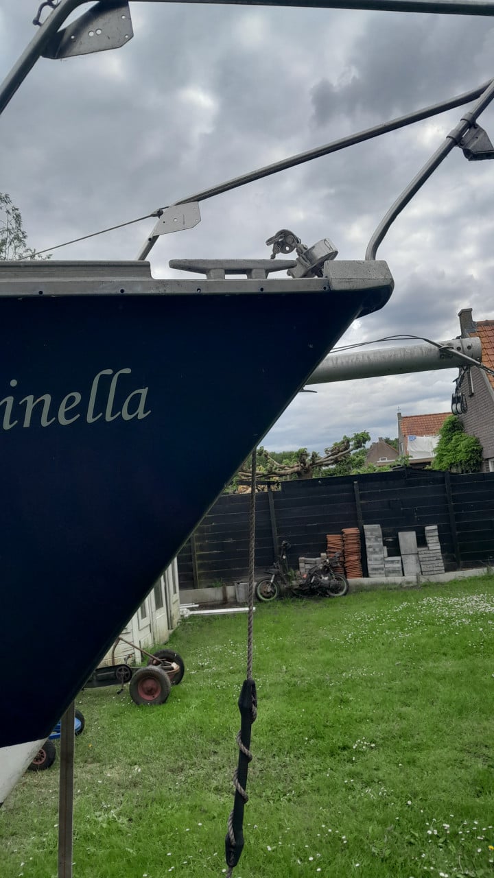 Zeilboot met trailer