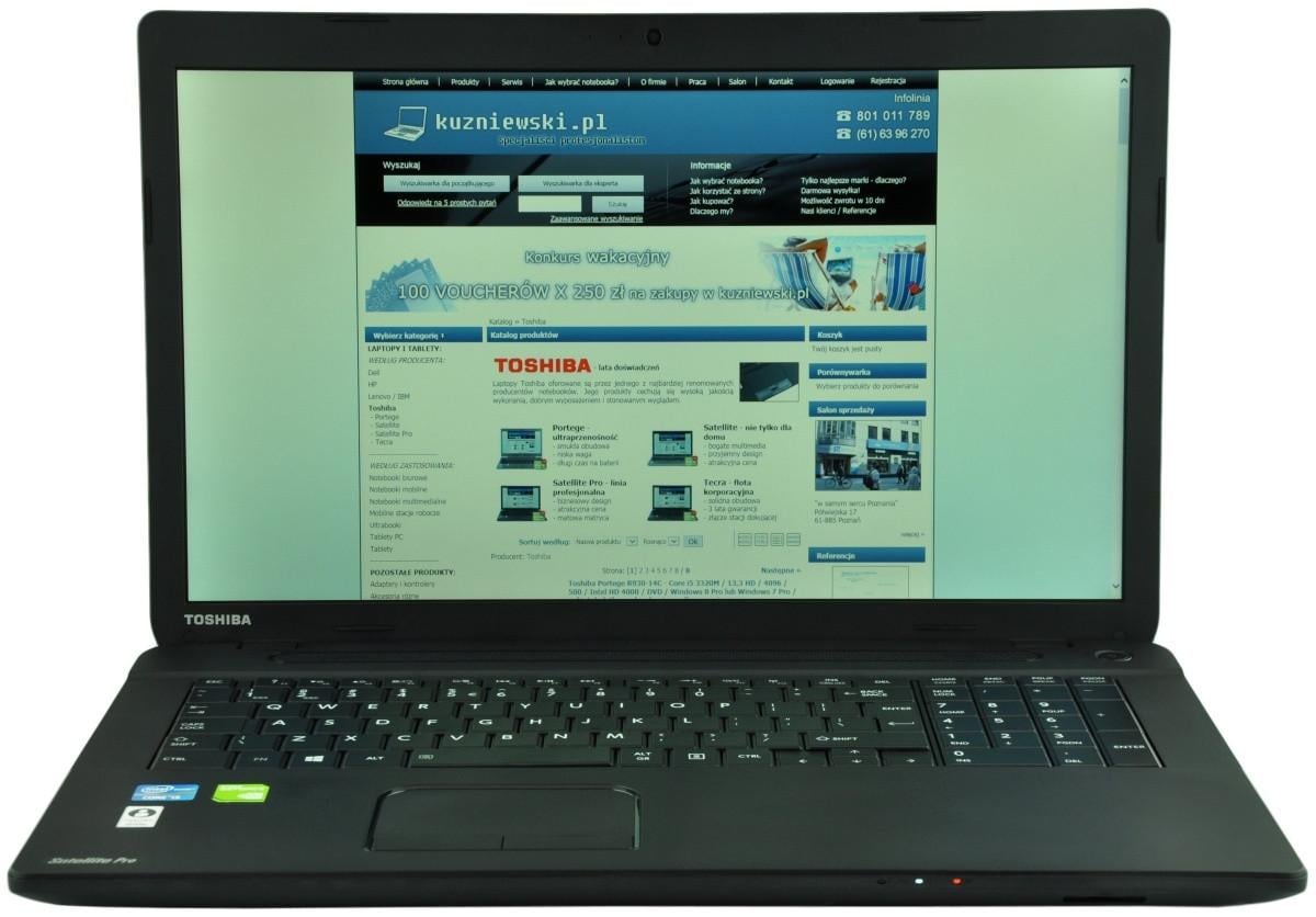 Te koop Toshiba  satellite pro  laptop