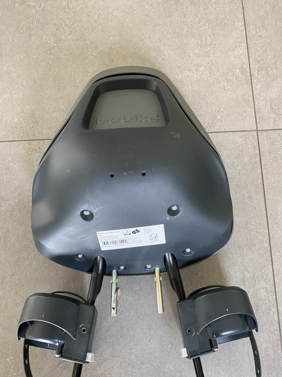 Bobike fietsstoeltje voor met windscherm