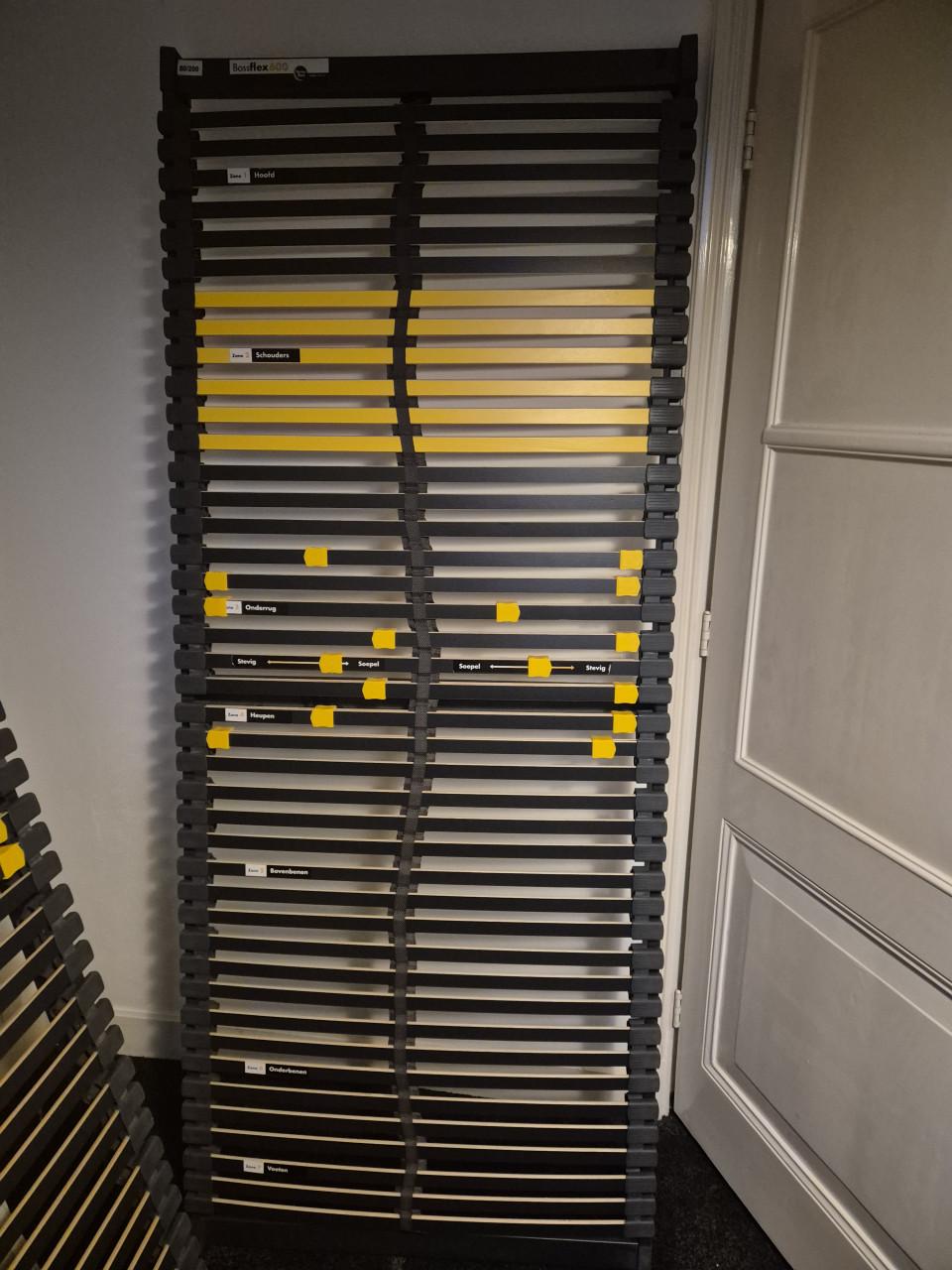 2 lattenbodems 80 cm breed, 2 m lang