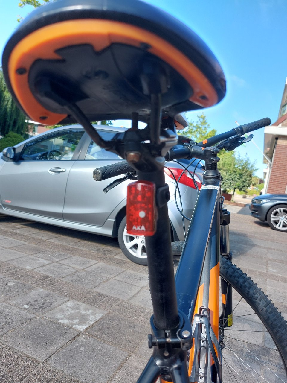 Cube aim pro mountainbike black/orange 2020