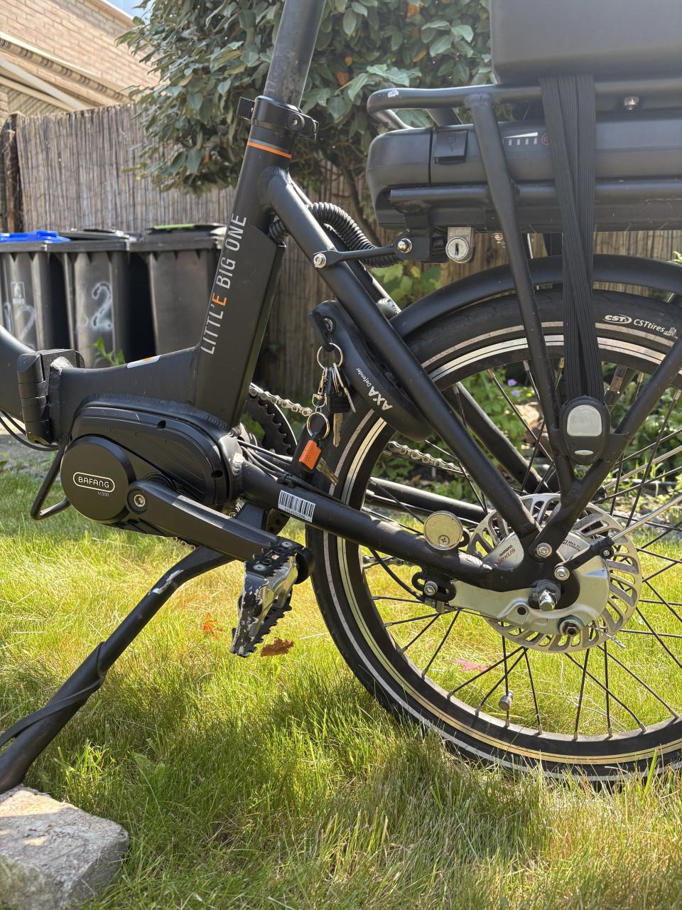 Nette Jools elektrische vouwfiets krachtige middenmotor & 8 versnellingen