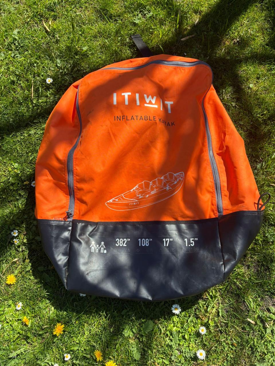 Opblaasbare Kano / Kajak 2+1 Persoons