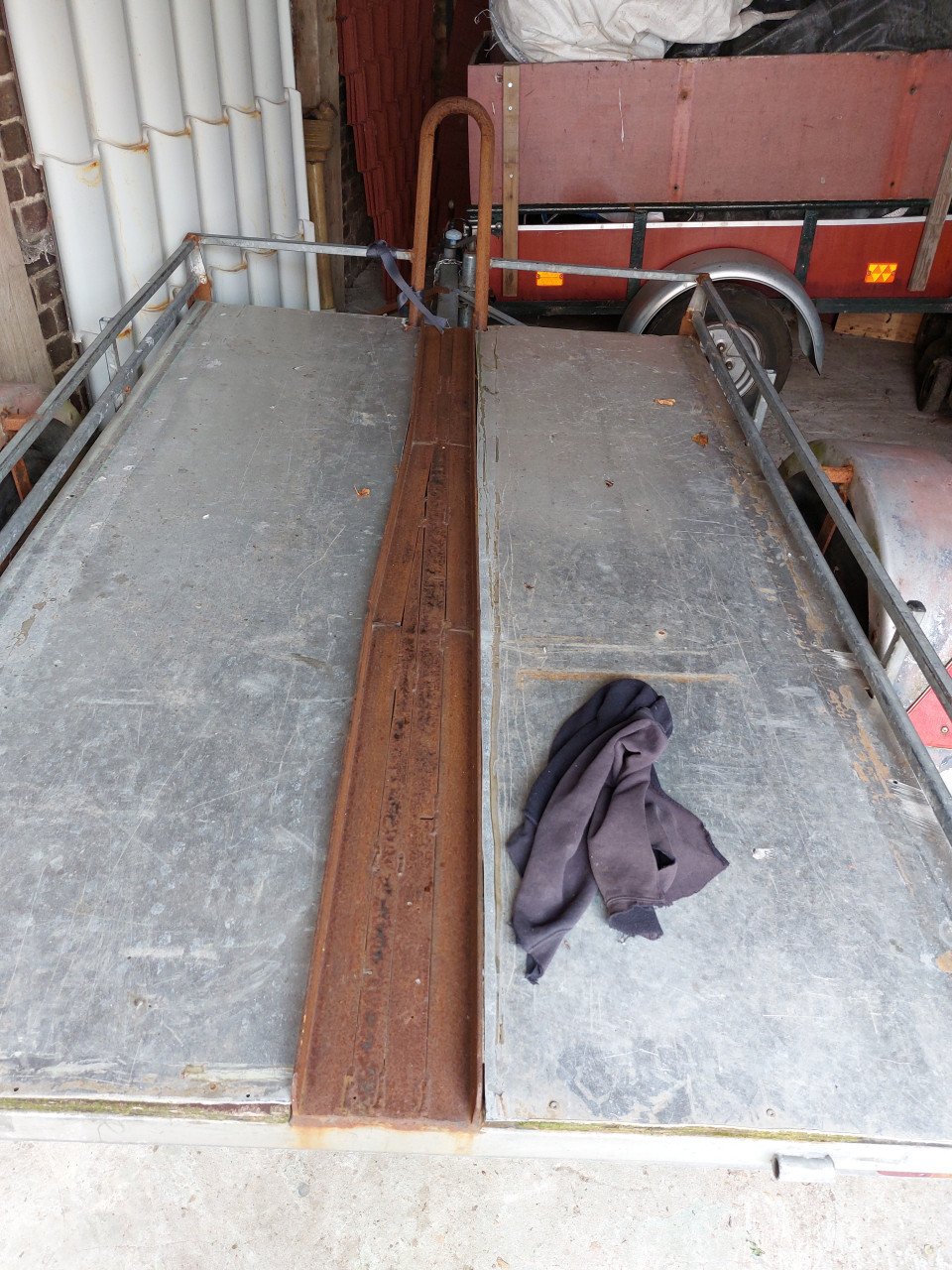 Motor transport aanhanger