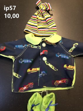 Baby born / babyborn set . Opbrengst KiKa. Poppenkleertjes.