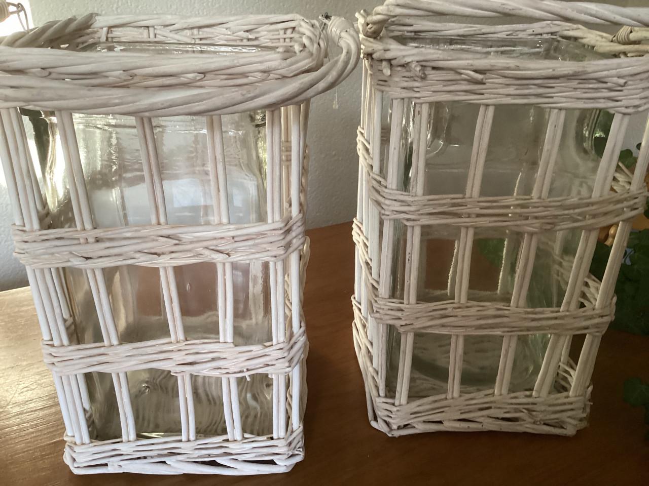 2 grote, gave windlichten….