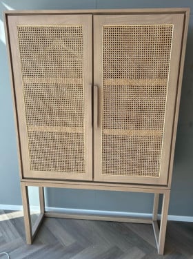 Nieuwe Scandinavische  webbing ,garderobe kast ,opbergkast