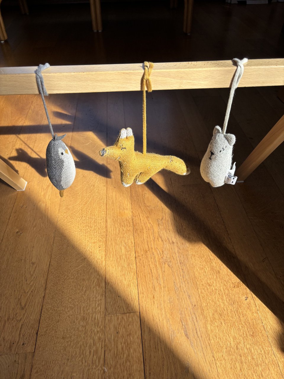 LieWood babygym, speelbalk diertjes