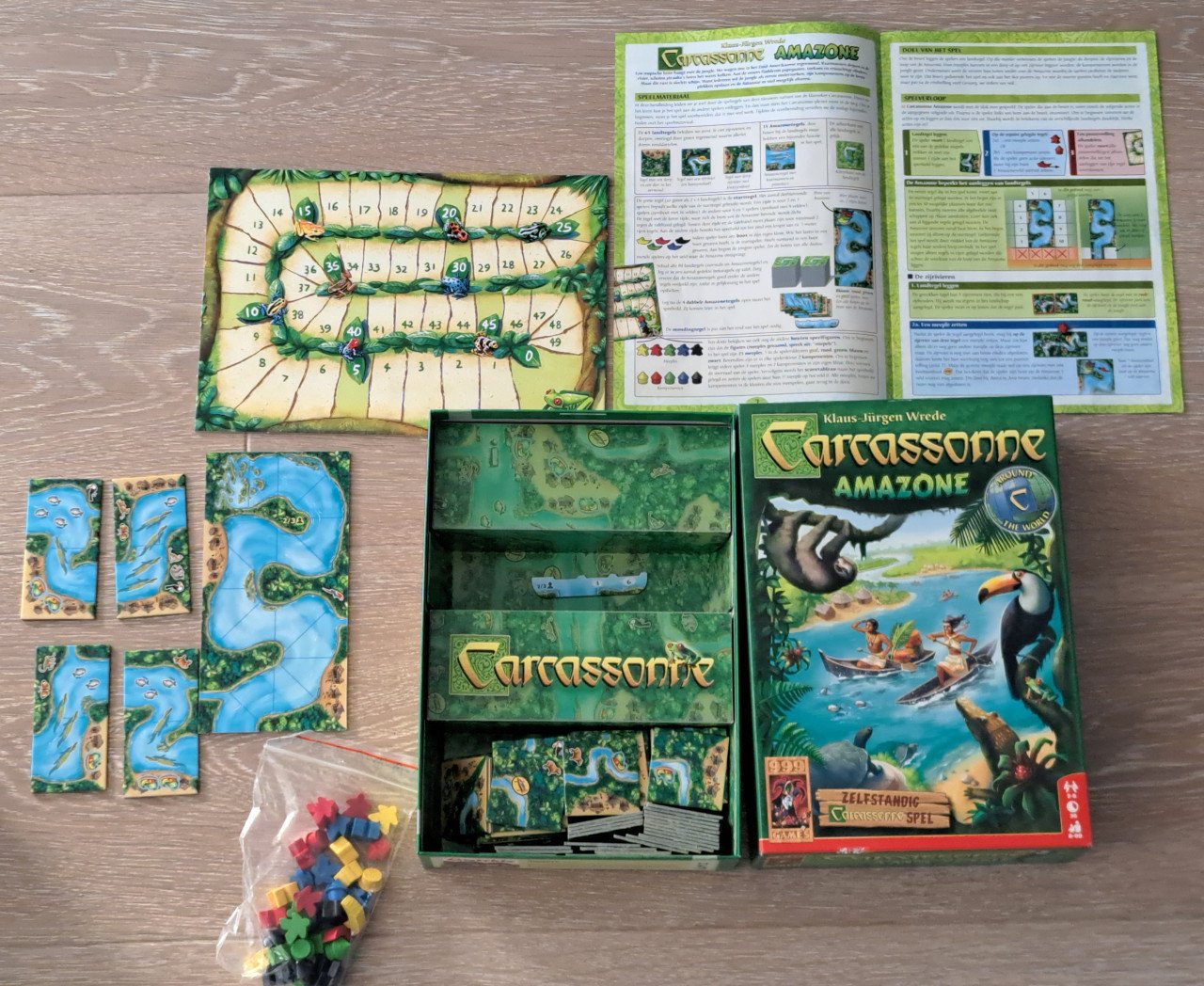 Bordspel: Carcassonne Amazone