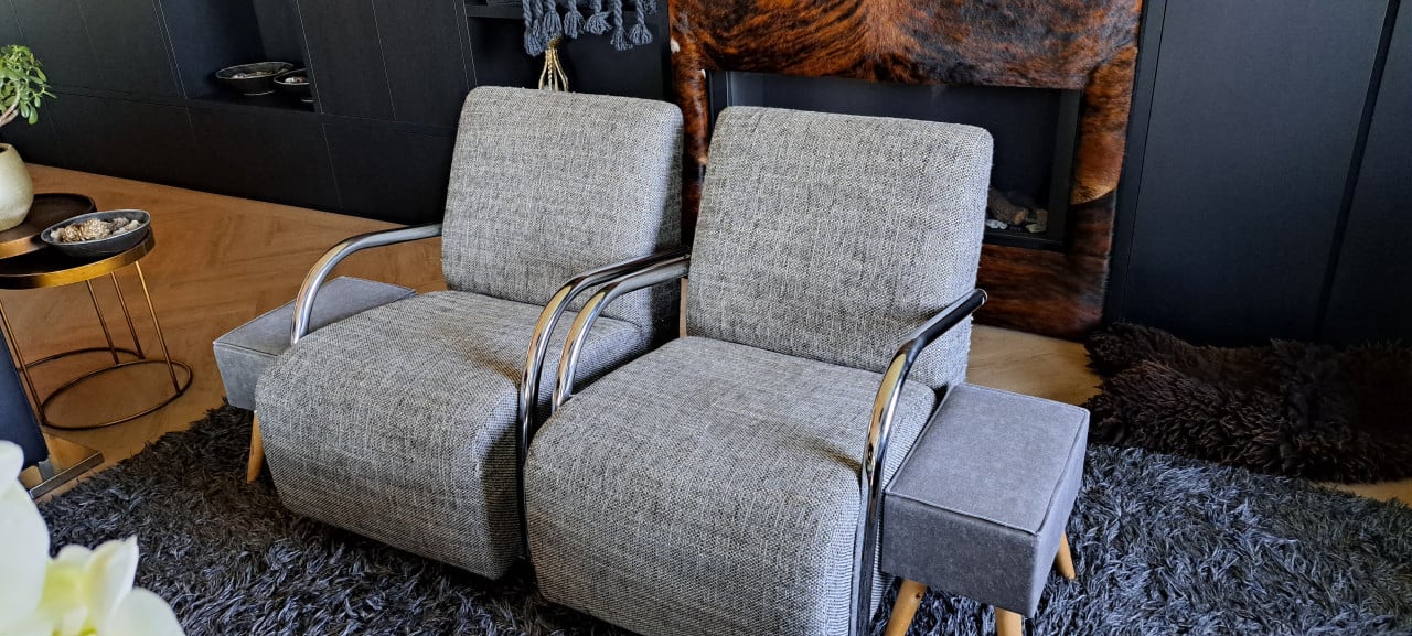 Fauteuils 2 st 100,-