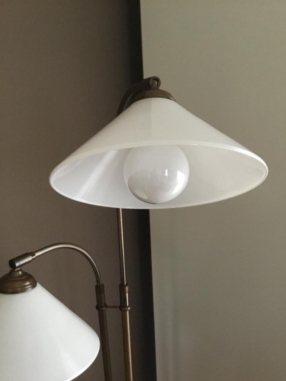 Vloerlamp brons