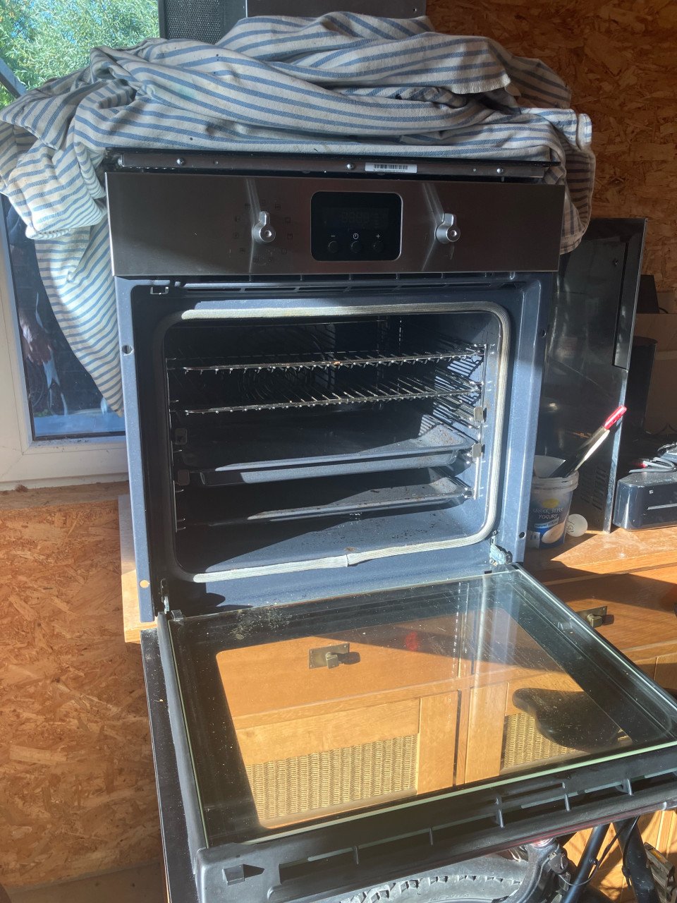 Inductiekookplaat elektrisch oven afzuigkap