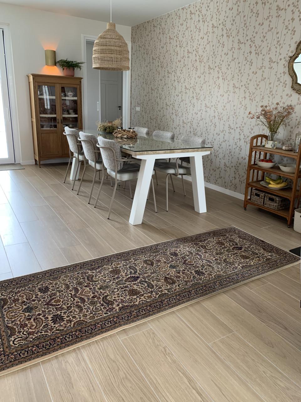 ✨Schitterende Sfeervolle Vintage Loper Zuiver Scheerwol✨Nieuwstaat✨