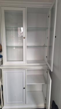 Witte servies kast