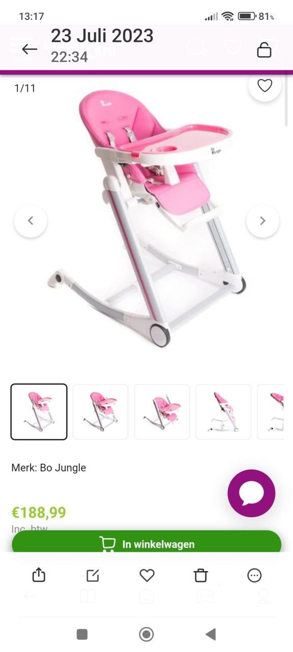 Kinderstoel