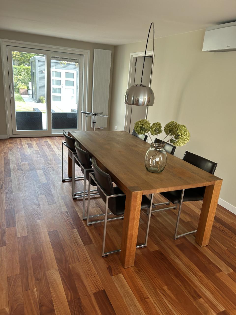 Massief eiken houten tafel