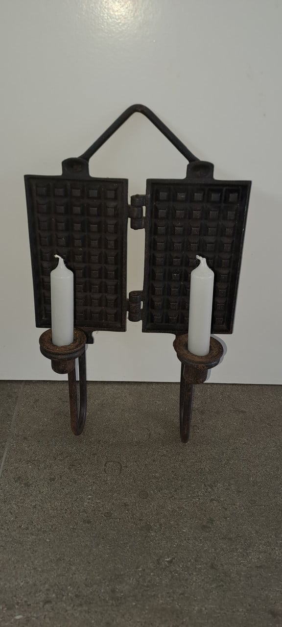 Wafelijzer (omgebouwd)