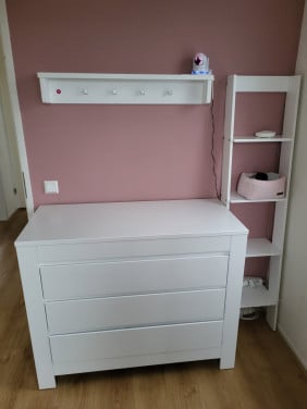 Wandrek babykamer