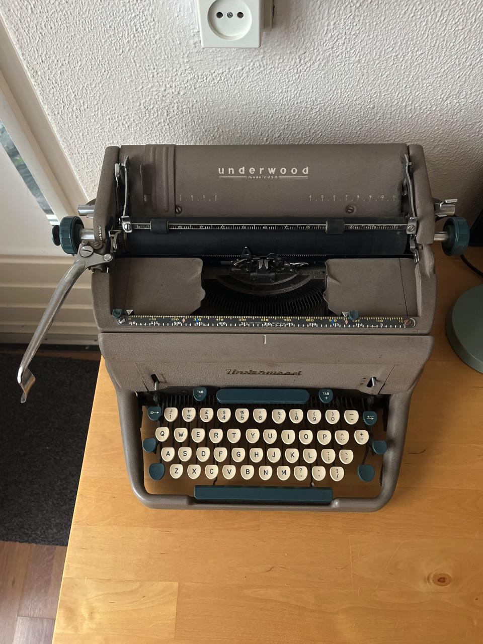 Underwood typemachine