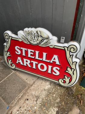 Stella Artois reclamebord