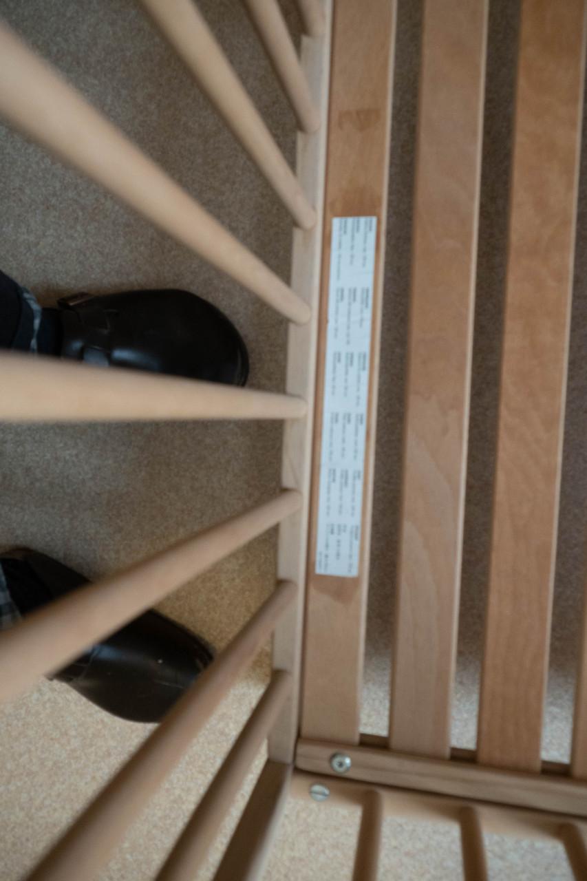 Kinderledikant Ikea blank beuken