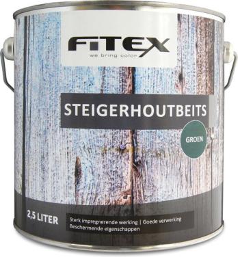 Fitex Steigerhoutbeits / Dekkende Beit UV Hoogglans
