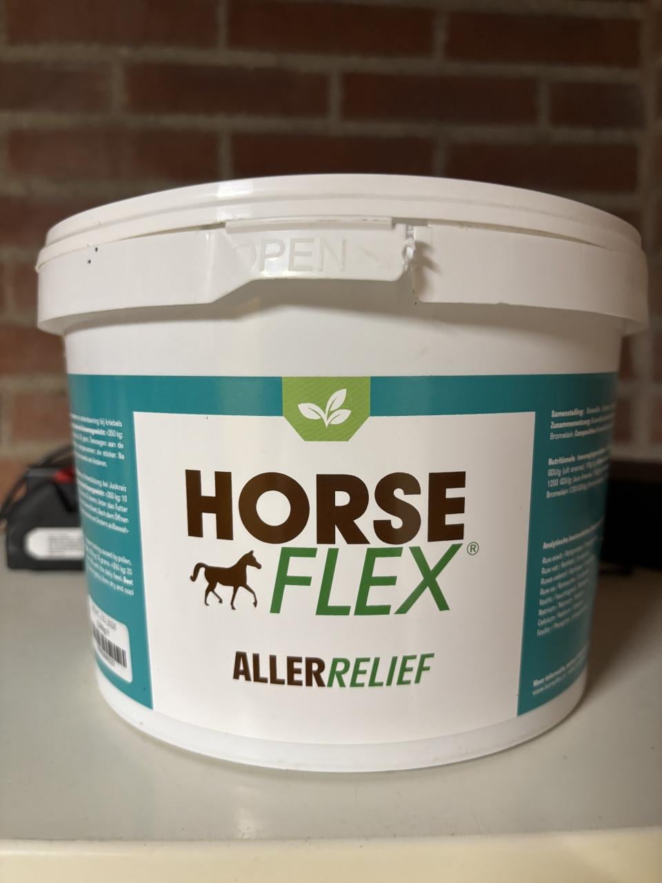 Horseflex allerrelief nog bijna vol