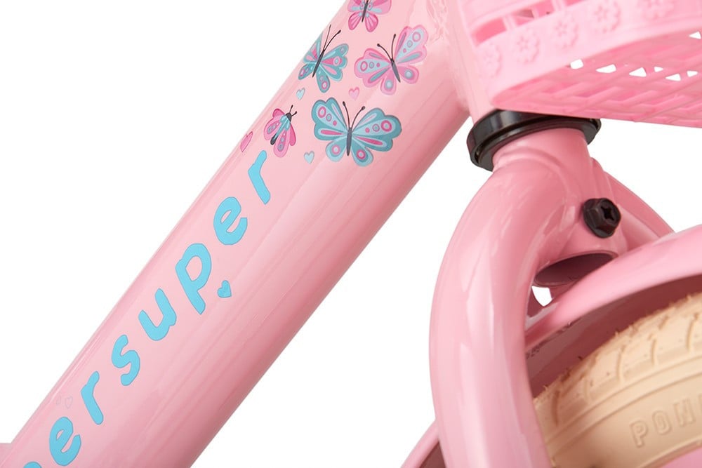 Nieuwe Supersuper 2025 Little Miss Meisjesfiets 16" 25cm Remnaaf 1 versn.