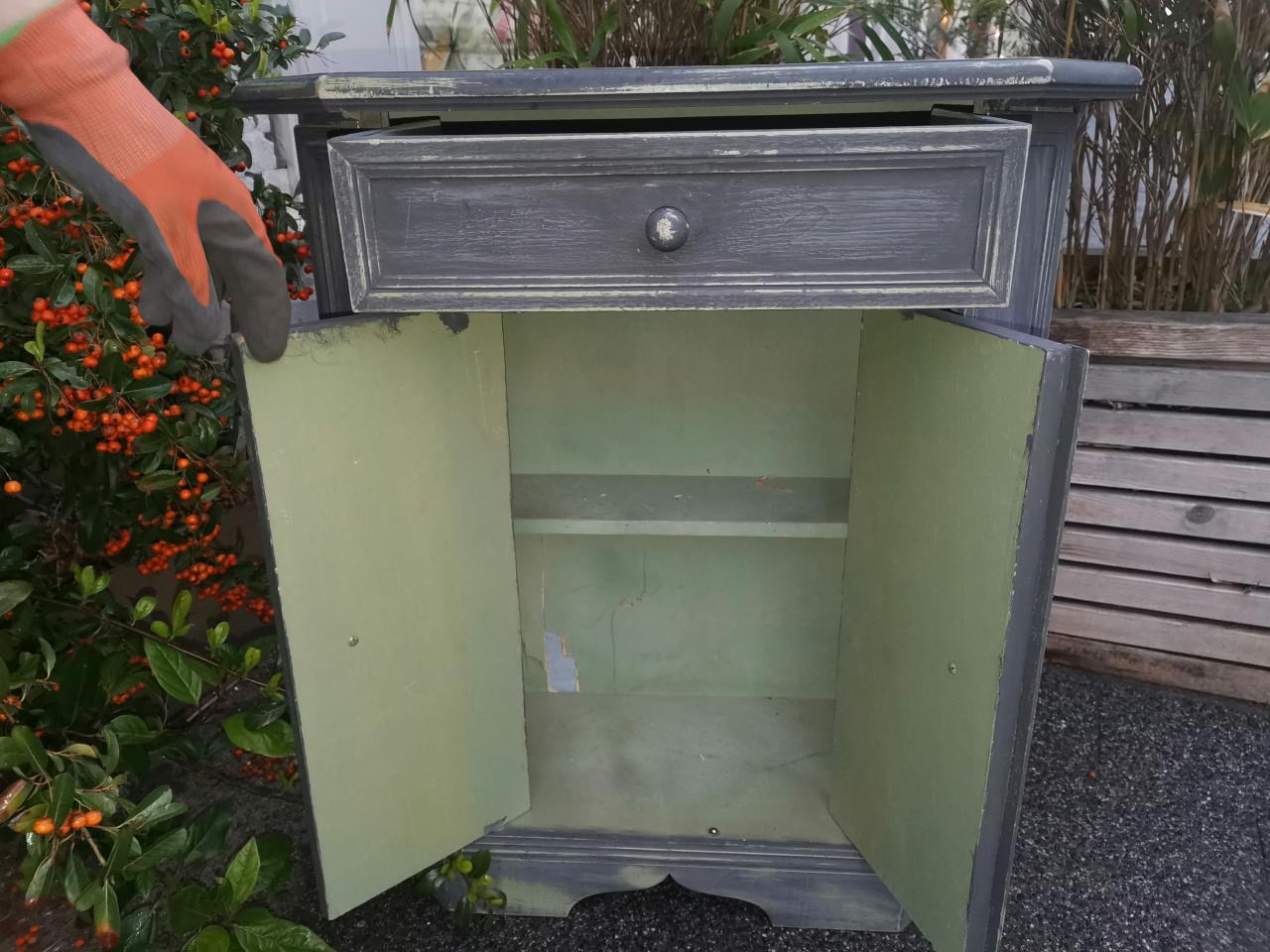 Leuk klein brocante kastje