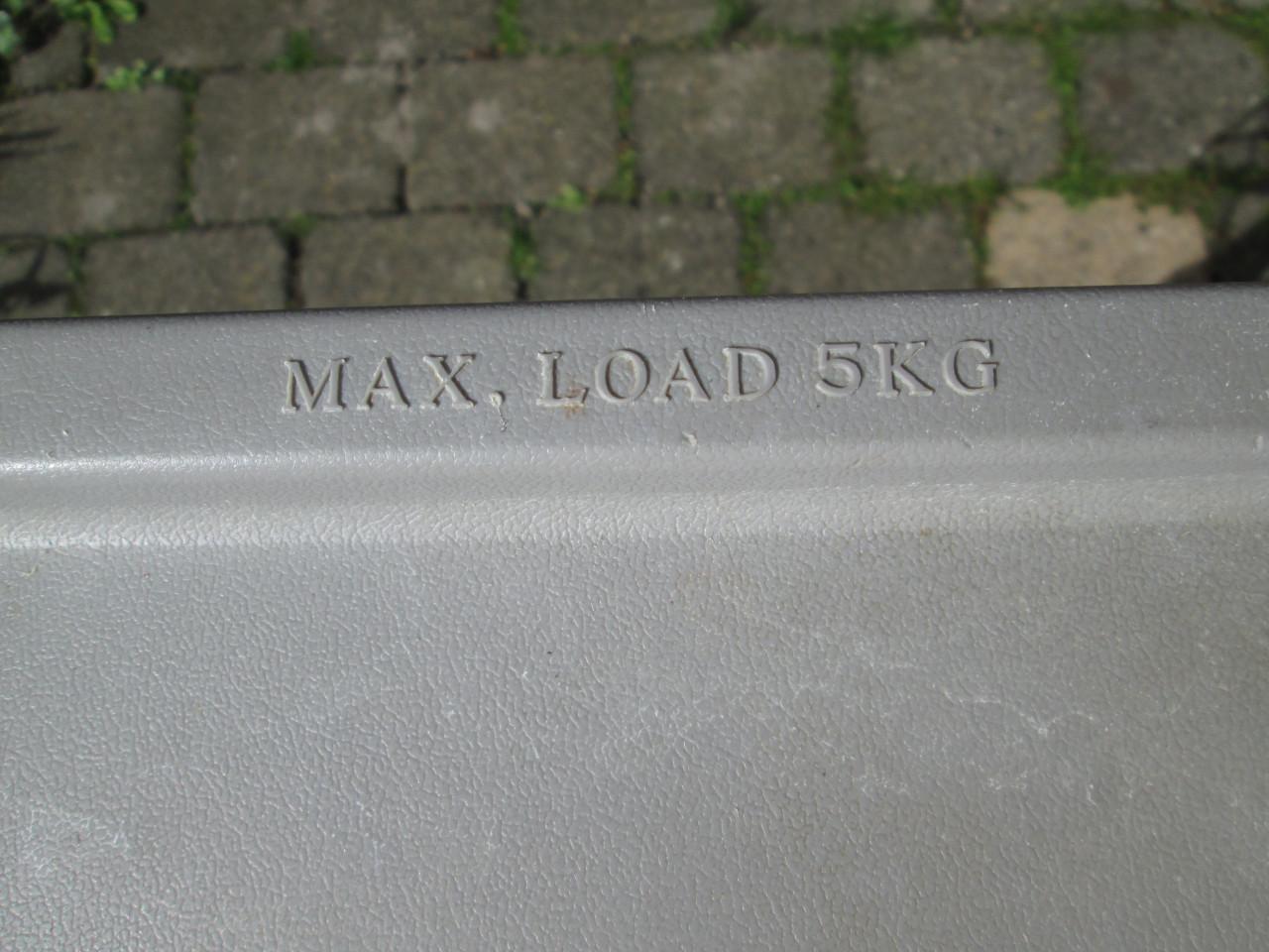 Compacte  rollator met 3 wielen