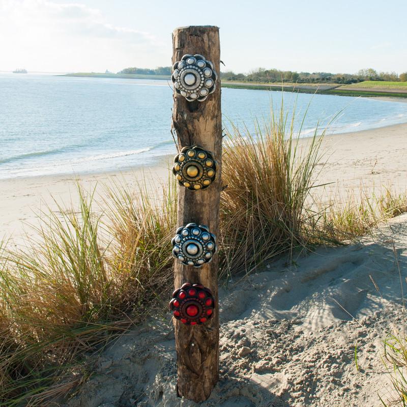 Zeeuwse hangknop beton - verkrijgbaar in 5 diameters en 4 kleuren.