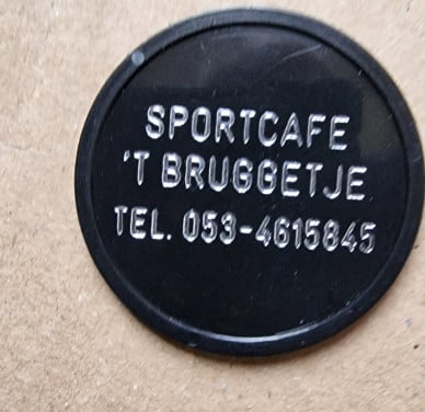 Consumptiemunten / 14000 stuks Zwart