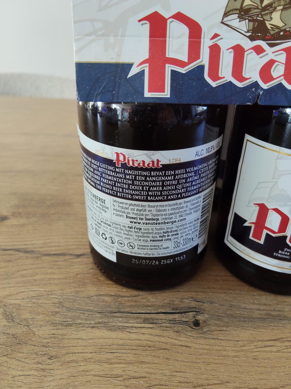 4-pack Piraat strong Blond speciaalbier