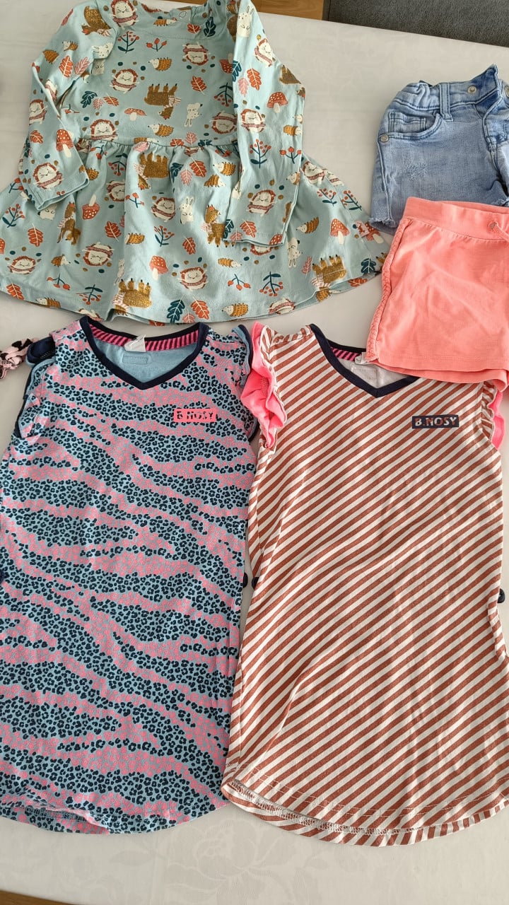 13 delige meisjesset maat 98/104