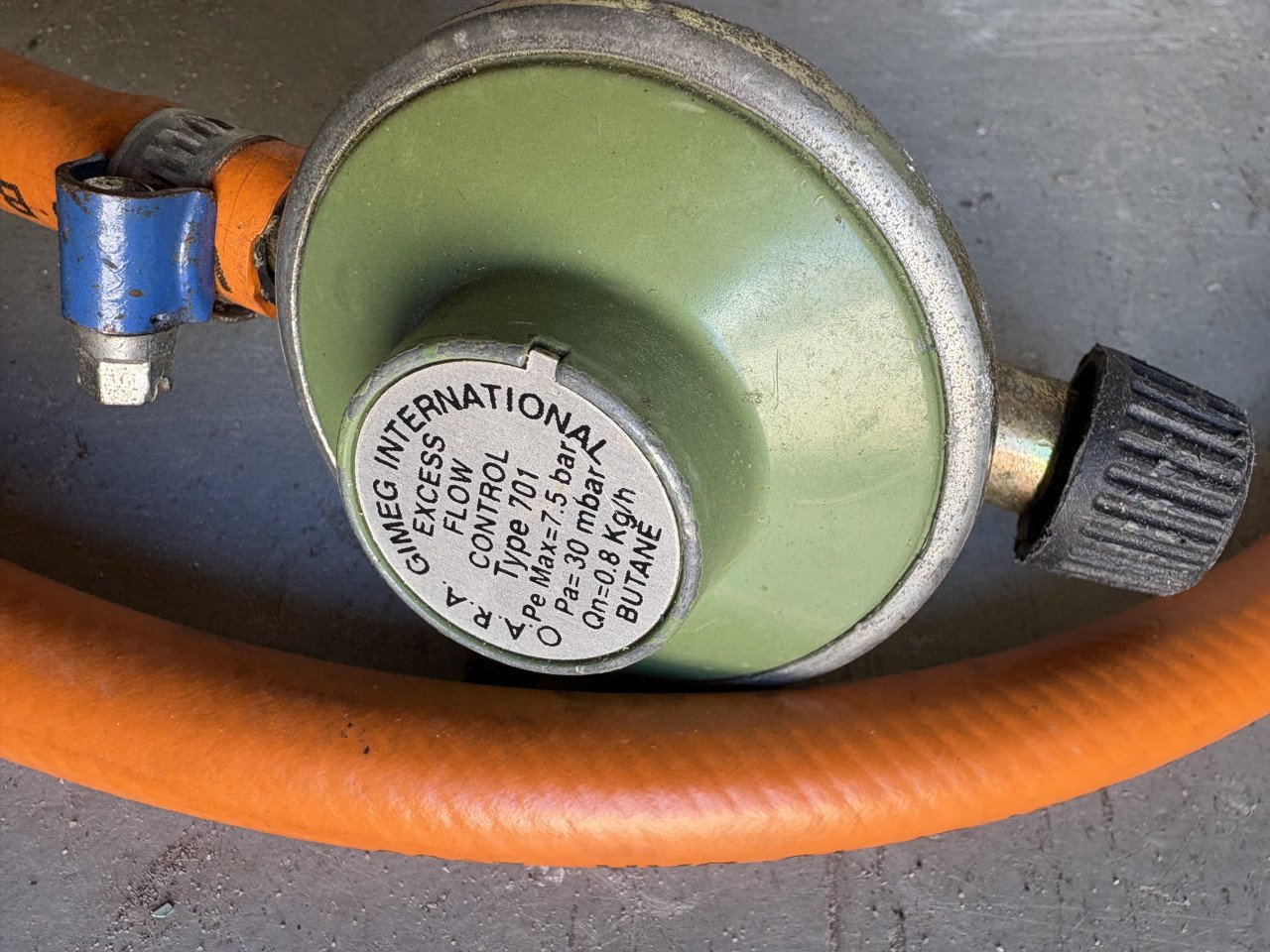 2 slangensets gas
