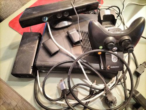 Xbox 360 incl kinect en games