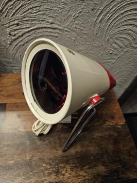 Vintage werkende Philips Infrarood warmte lamp - Jaren 60