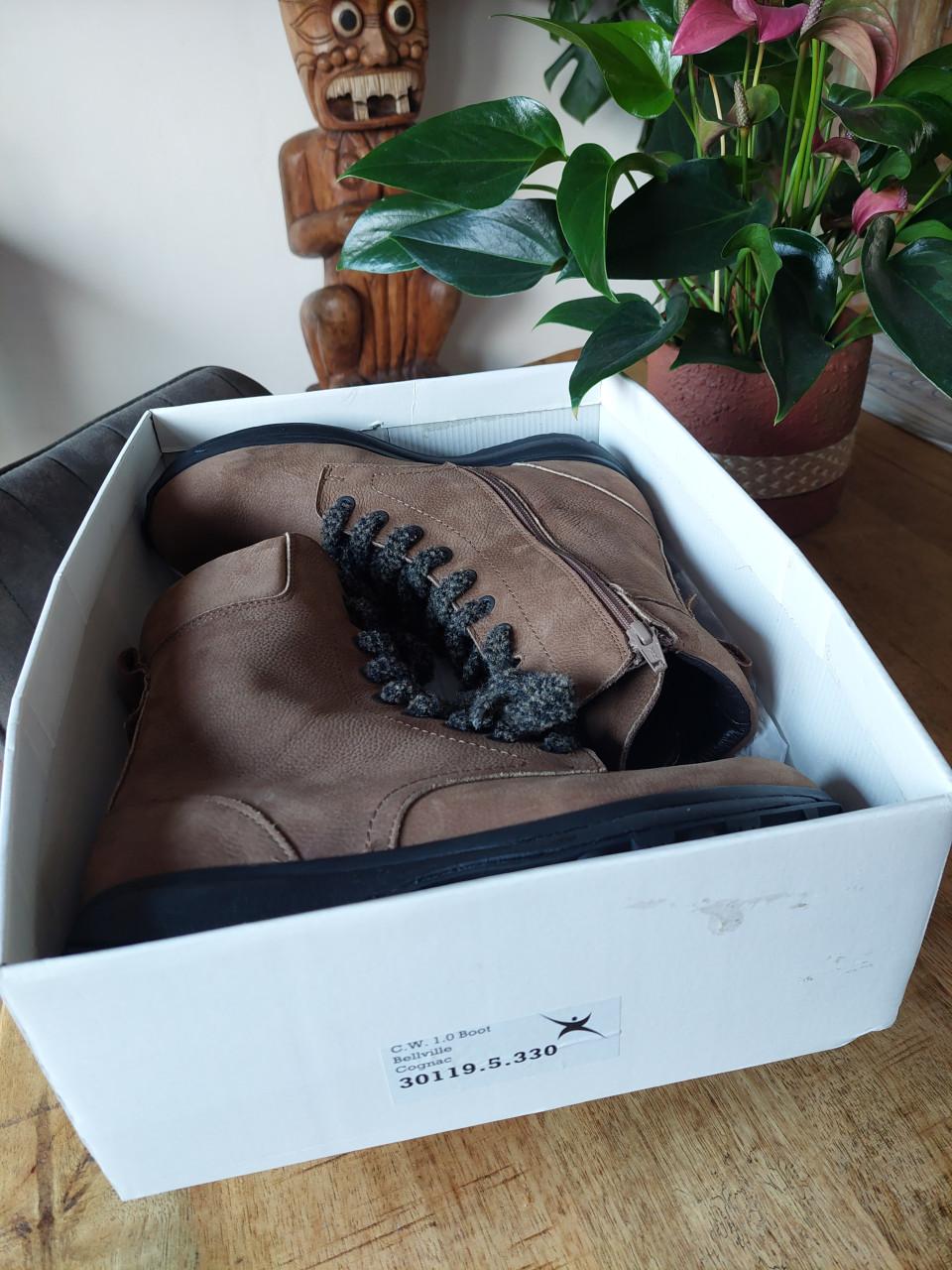 Nieuwe Xsensible damesboots mt 38 G cognac