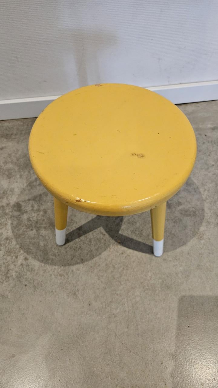Houten (sier) krukje kinderkamer