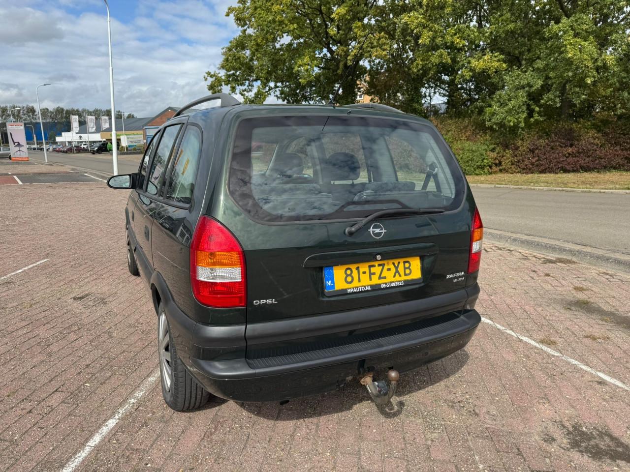 Opel zafira bj 2001 7 persoons 1250 euro