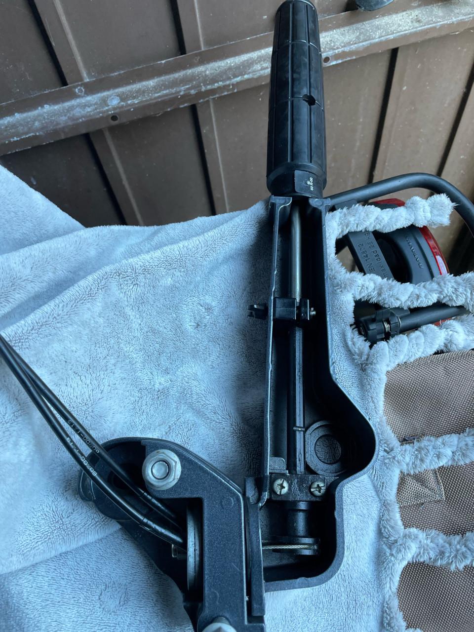 Knuppel of gas handel yamaha