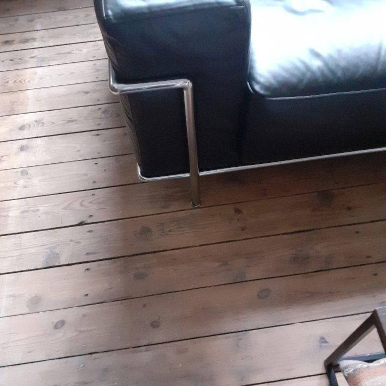 Natuzzi zwart leren  bank