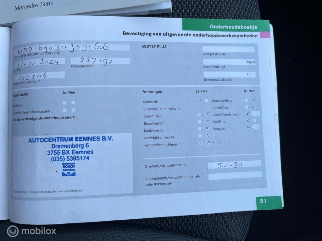 Mercedes-Benz A-Klasse 150 classic in prijs verlaagd