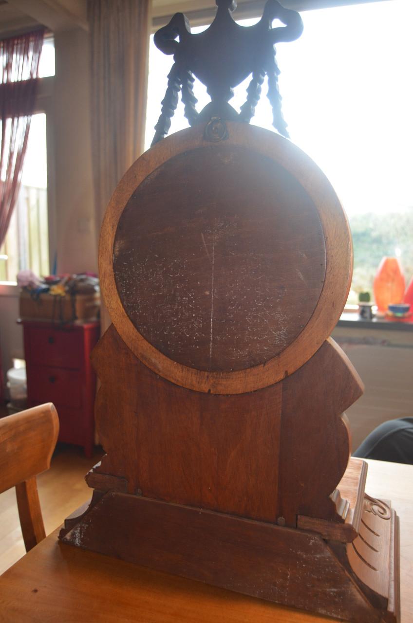 Fraaie antieke console met spiegel(tje)